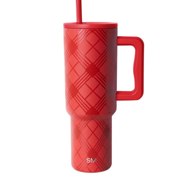 Simple Modern Other - Simple Modern Trek 40 With Handle Holiday Plaid
